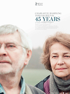 45 years fait partie des films de la sélection officielle 2015 du festival du film anglais et irlandais