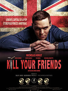 Kill your friends fait partie des films de la sélection officielle 2015 du festival du film anglais et irlandais d'ajaccio