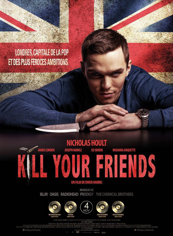 Kill Your Friend est présenté en avant-première pendant le festival du film anglais et irlandais d'Ajaccio du 24 au 29 novembre 2015